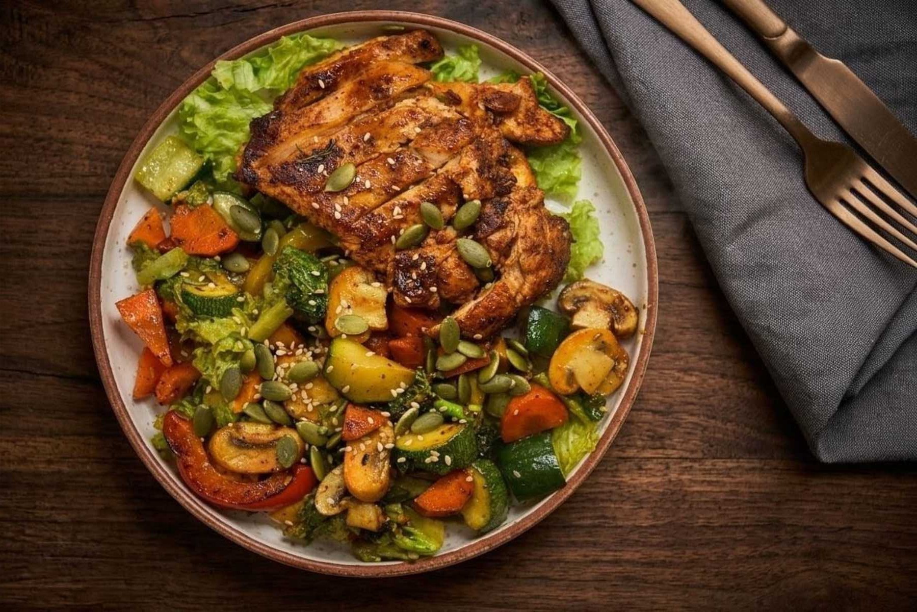 Skillet Chicken Salad